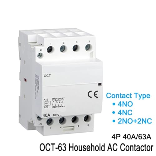 Contacteur domestique 4P 63A pour optimiser le chauffage connecté - 4