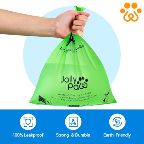 Plant-Based Dog Poop Bags with Dispenser - 720 Bags