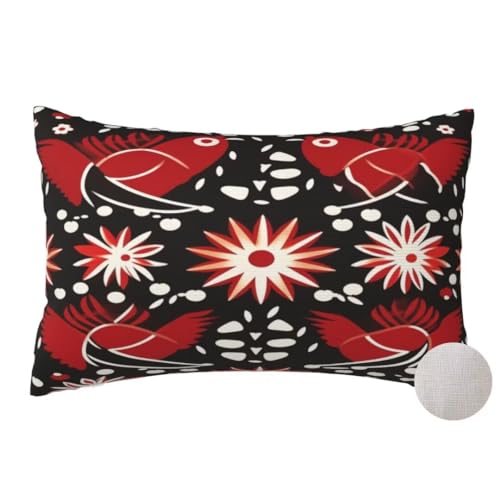 Housse coussin 60x80 cm avec fermeture éclair cachée double face - 2