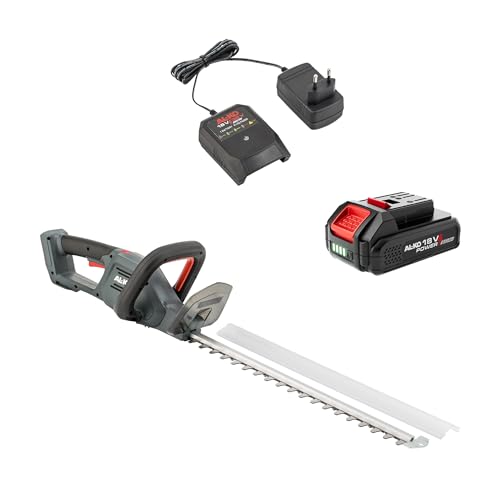 AL-KO Akku-Heckenschere HTD 1855, 55 cm Schnittlänge, 20 mm Schnittstärke, diamantgeschliffenes...