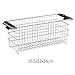 Stainless Steel Drain Basket for IGT Table 0. Unit, for Durable Steel Mesh Folding Camping Table Accessory with Storage Expansion, Outdoor Table Organizer(deep Basket)