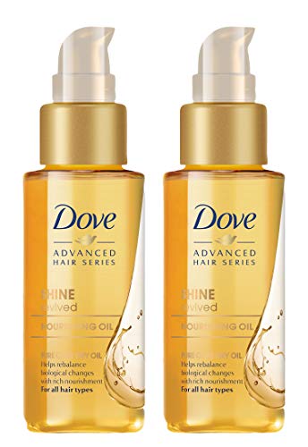 Dove Shine Revived Nourishing Oil for All Hair Types, 1.7 Ounce (Pack of 2)