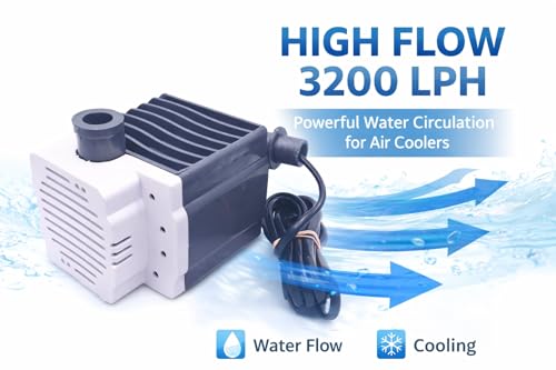 E Electricka 40W 3200 LPH Submersible Cooler Pump - Image 3