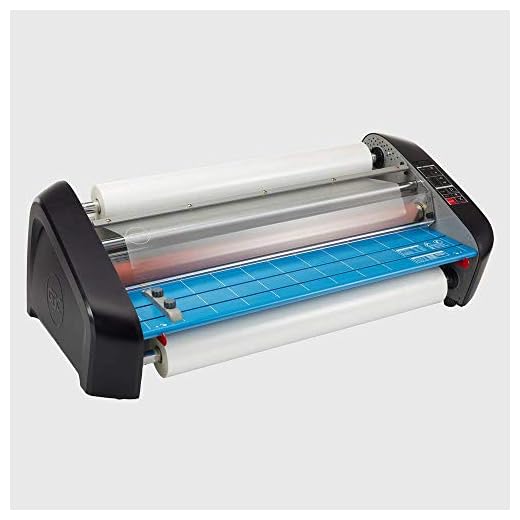 GBC Thermal Roll Laminator, HeatSeal Pinnacle 27, NAP I/II, 27" Max. Width, 6 Min Warm-Up (1701700) Gray