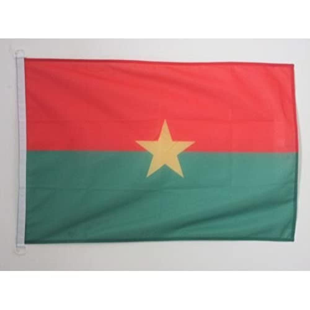 AZ FLAG Bandera Nautica de España Sin Armas 45x30 cm - Pabellón de Conveniencia Española Sin Escudo 30 x 45 Cm, Bandera de Barco con anillas — view 153