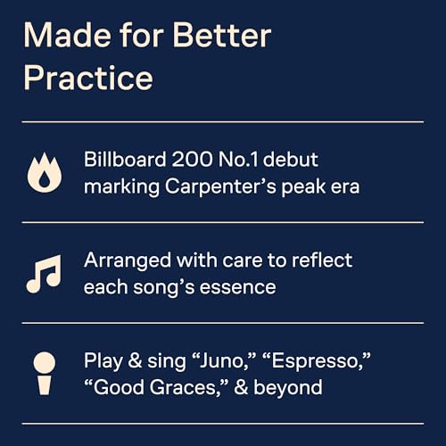 Sabrina Carpenter: Short N' Sweet | Easy Piano Sheet Music Songbook with Lyrics and Chord Symbols | Beginner Piano Pop Song Collection for Fans and Students | 12-Track Piano Book for Practice - image 3