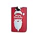 Lindo Santa Cesto para la Colada Cestos Lavado de Ropa Bolsas Cesta Redonda de Almacenamiento de Lavandería Grande Plegable de la Fácil de Llevar De Navidad