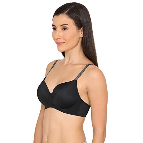 Image of Zivame Women's Nylon Padded Wire Free T-Shirt Bra