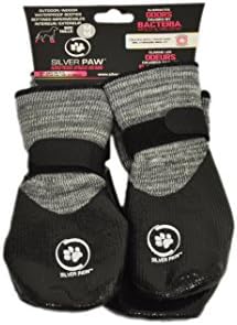 Waterproof Dog Booties, X-Small, Gray