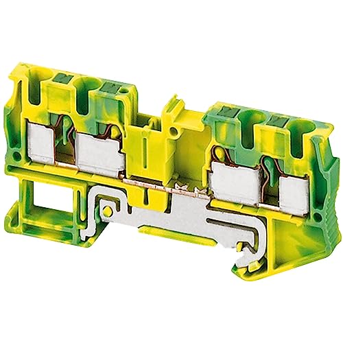 Borne raccordement Push-in terre Schneider Electric PBT SYS 40 65 pour câble 4 mm - 2