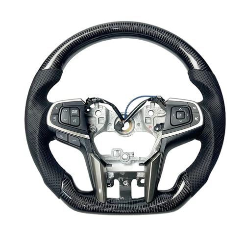 トヨタ ハイエース 300系 レーシングホイール ブラックカーボンファイバー 純正旧型 アップグレードハンドル