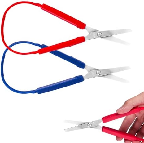 Amazon.com: 1-Pack Loop Scissors for Kids - Easy Grip, Easy Opening ...