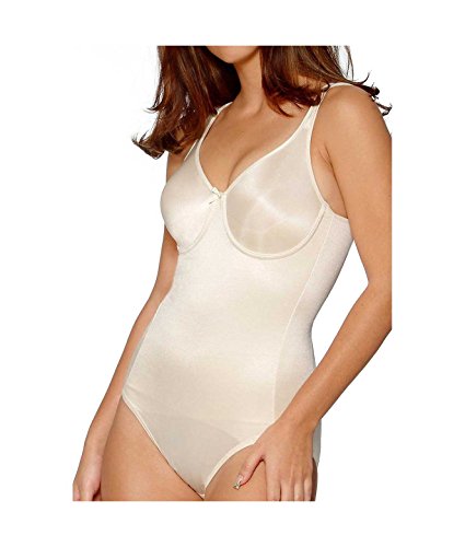 Va Bien Firm Control Minimizer Bodysuit, 46Dd, Champagne #TOP10