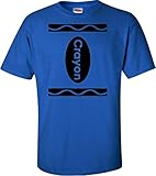 Go All Out Medium Royal Blue Adult Crayon Costume T-Shirt