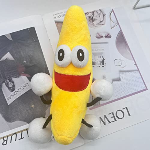 2023 Shovelware Brain Game Plush - 10" Cute The Dancing Banana Plushies Toy For Fans Gift - Soft Stuffed Figure Doll For Kids And Adults - Birthday Easter Basket Stuffers Choice #TOP4