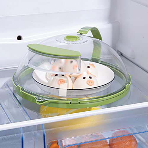 TBEONE Cloche Spéciale pour Chauffage au Four à Micro-Ondes, Couvercle Anti-Huile, Couvercle Conservation Fraîcheur Anti-éclaboussures – vue 5