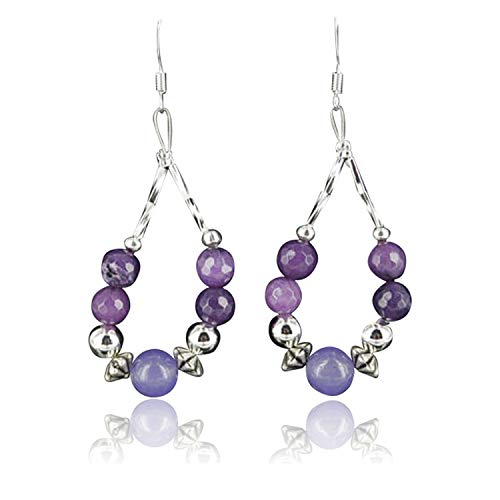 $110Tag Certified Silver Navajo Hooks Natural Sugilite Native Earrings 370962554849 Made By Loma Siiva