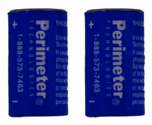 Two Pack Perimeter Pet Fencing Dog Collar Batteries By Perimeter Technologies #TOP8