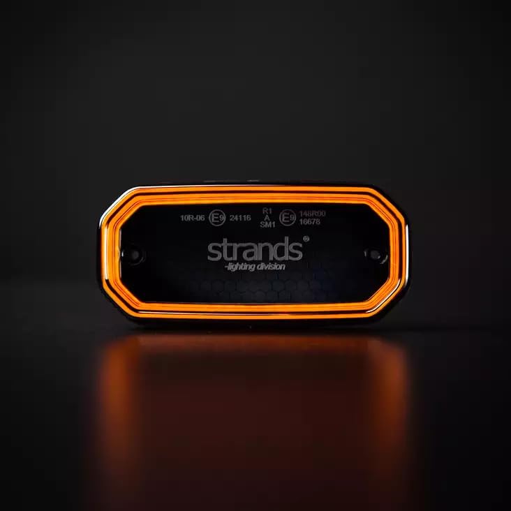 Strands FOR9T Scale Jaune – Module de positionnement compact en jaune – Pour personnalisation de camion, voiture, bus