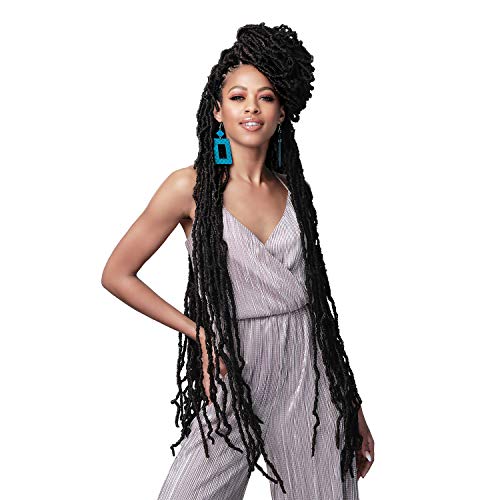 Bobbi Boss Crochet Braids African Roots Braid Collection 2X Nu Locs 36" (3-Pack, 1B) #TOP4