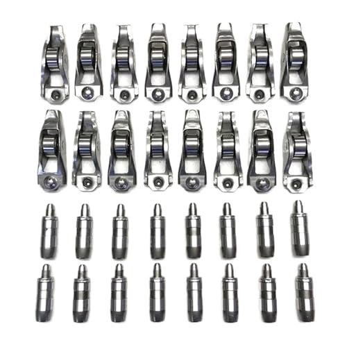 16PCS Lifter & Rocker Arm Compatible For Jeep Grand Cherokee WJ 4.7L 1999-2004 EEP/WJ/099A OEM 53021077 53020742AC 53020742AB