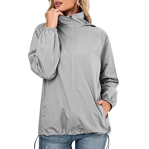 Ciré femme imperméable contre la pluie manteau coupe-vent à capuche