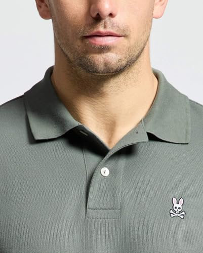 Camisa Polo clásica para hombre Psycho Bunny talla 3X-Large color Agave Green miniatura 4