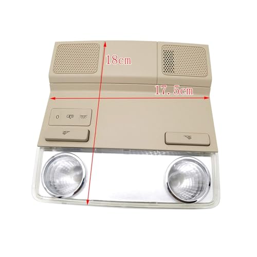 Car Reading Light Sunroof Switch for VW Golf 5 MK5 Golf 6 MK6 2004-2011,Car Interior Overhead Console Dome Light Reading Lamp Sunroof Switch Parts.,B-Grey(Normal/B-Grey)