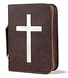 FACILE À TRANSPORTER AU QUOTIDIEN : Dotée d’une poignée solide et d’une fermeture zippée tout autour, cette housse protège votre Bible à l’église, en groupe d’étude, pendant vos temps de prière ou en voyage. Légère mais protectrice, elle accompagne facilement vos déplacements.