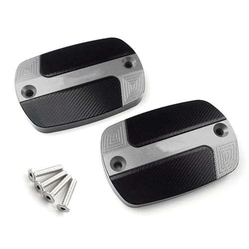 Tapa de bomba de aceite de frenos para Yamaha T-MAX 500 y TMAX 530 SX/DX en color negro elegante 3