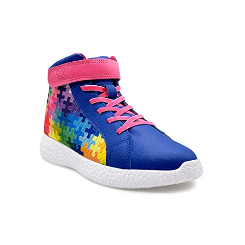 Image of KazarMax Hopits Kids Boys and Girls Ankle Length | High Top | Slip-on Sneakers Shoes | Lightweight | Outdoor Shoes Collection