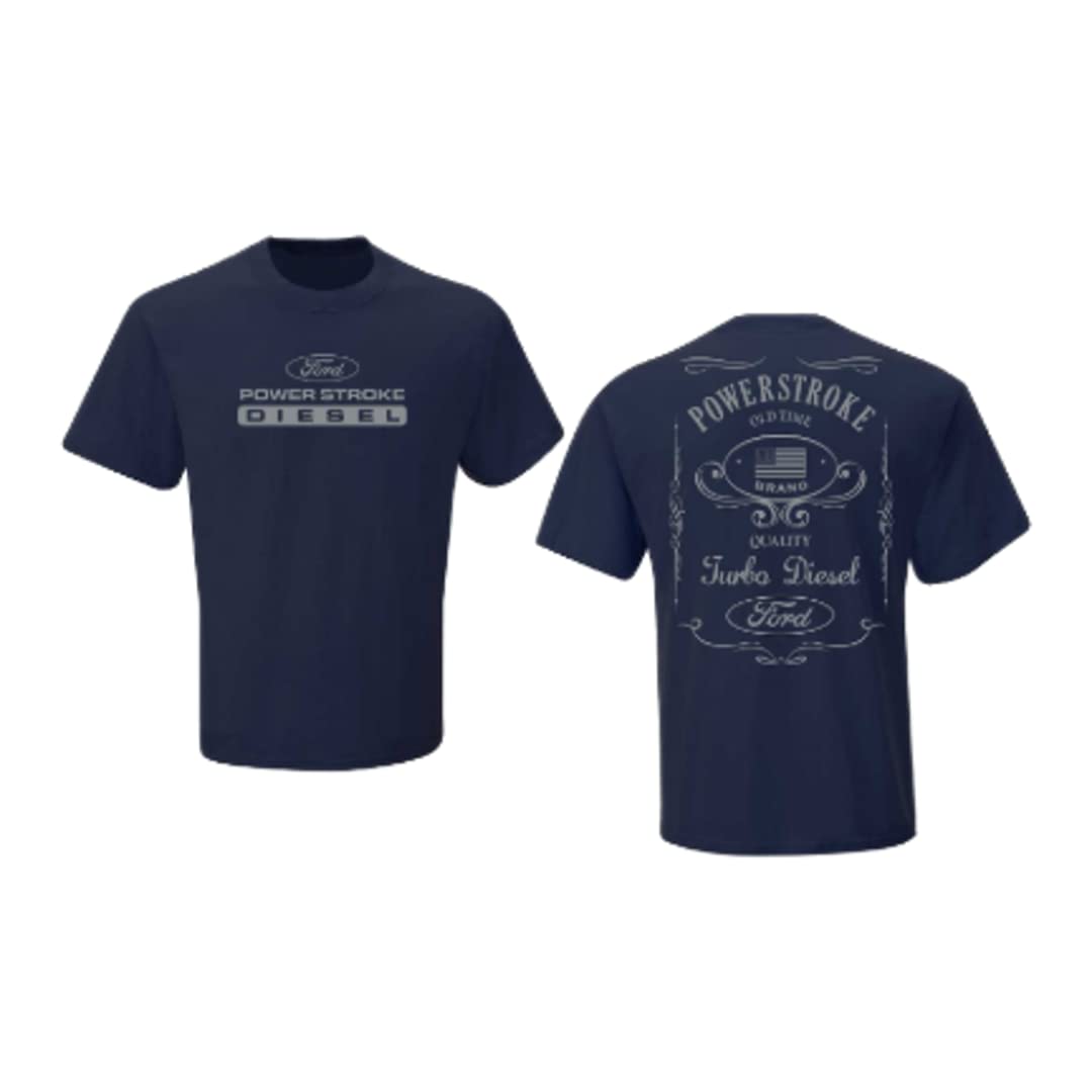 Bult Ford Tough Trucks T-Shirt - Regular Crew Neck Tee Shirt Racing Apparel Gray Medium