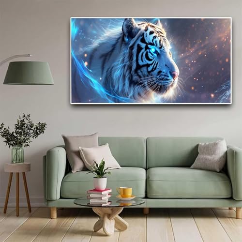Peinture diamant tigre de qualité supérieure en cristal 5D