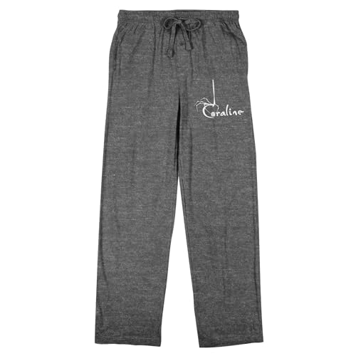 Bioworld Coraline Grey Sleep Pajama Pants