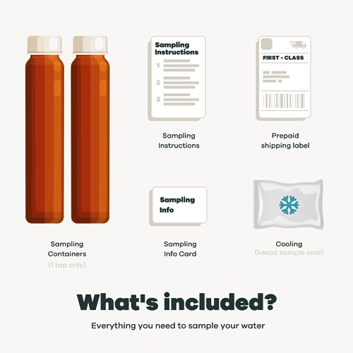 Image of Tap Score Haloacetic Acids in Water Test Kit | Specialized EPA Certified Drinking Water Labs | #1 Best Home Water Test 2021-24 NYT Wirecutter | 100% Unbiased