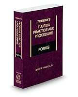 Trawick s Florida Practice & Procedure Forms, 2015 ed. 0314632077 Book Cover