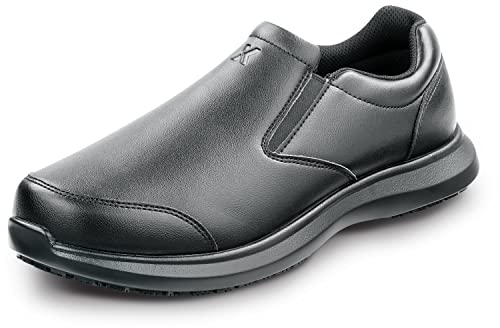 SR Max Saratoga, Men's, Black, Twin Gore Oxford Style, MaxTrax Slip Resistant, Soft Toe Work Shoe