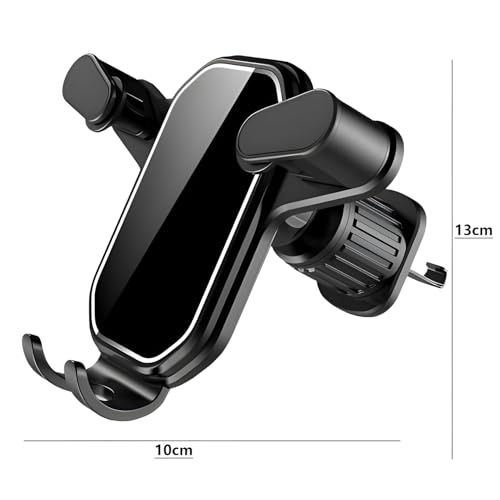 Image of MAPPERZ Car Phone Holder, Air Vent Mount with Automatic Clamping, Anti-Slip Shockproof Mobile Stand Compatible Adjustable with All Smartphones