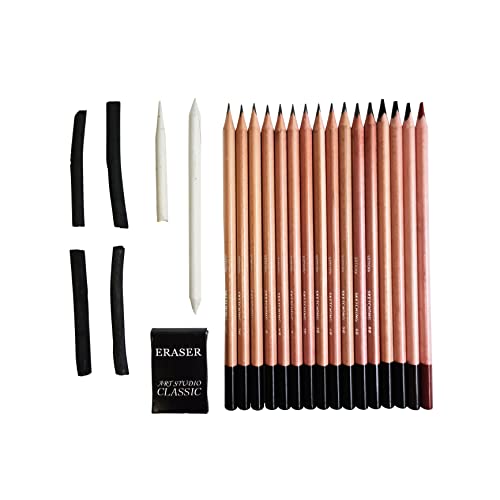 Set de lápices para bocetos Daler Rowney 40 pcs miniatura 5