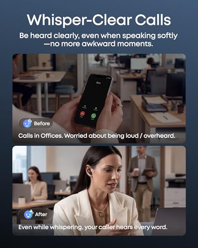 Image of soundcore 2026 New Anker Liberty 5 Pro, ANKER Thus AI Chip, Guinness Records Holder, Whisper-Clear Calls, 10 Sensors, Wireless Noise Cancelling Earbuds ANC 4.0, Dolby Atmos,LDAC, Hi-Res Audio,IP55,28H