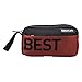 Produktbild Bestlife Unisex Federmäppchen BREVIS Federtasche Stifte-Etui Schminktasche, weinrot