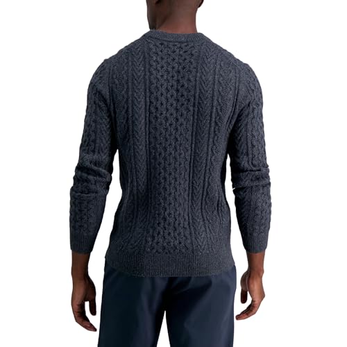 Haggar Men's Long Sleeve Crew Neck Sweater2