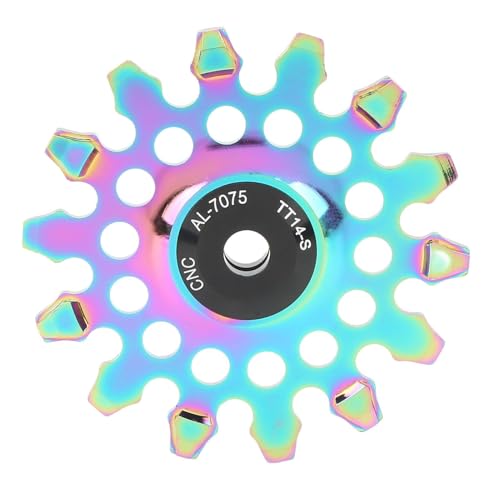 Hominas Puleggia Cambio, 14T Pulegge Deragliatore Posteriore Cuscinetto in Ceramica per Bici Da Strada Mountain Bike