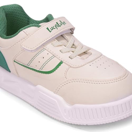 Image of Liberty Lucy & Luke COSMO-8E Casual Shoes for Kids - White Slip-On Sneakers for Boys & Girls | Memory Foam Insole, Lightweight Everyday Shoes for School, Play, Daycare & Family Outings