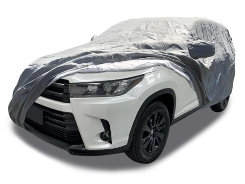 CarsCover Custom Fits for 2008-2023 Toyota Highlander SUV Car Cover Heavy Duty All Weatherproof Ultrashield