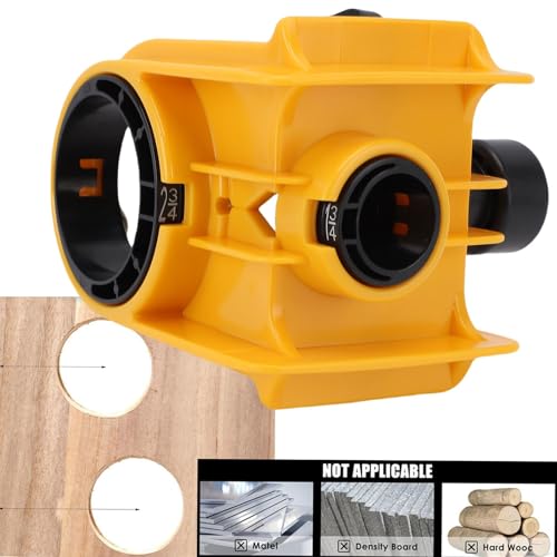Kit para instalar cerraduras de puertas de madera miniatura 6