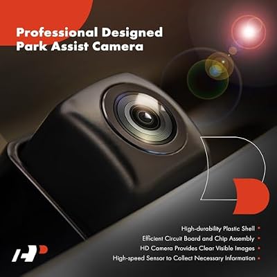 A-Premium Park Assist Camera Rear View Backup Reverse Camera Compatible with Select Mazda Models - 2012 2013 2014 2015 CX-9 CX9 - Replace# TK2167RC0C
