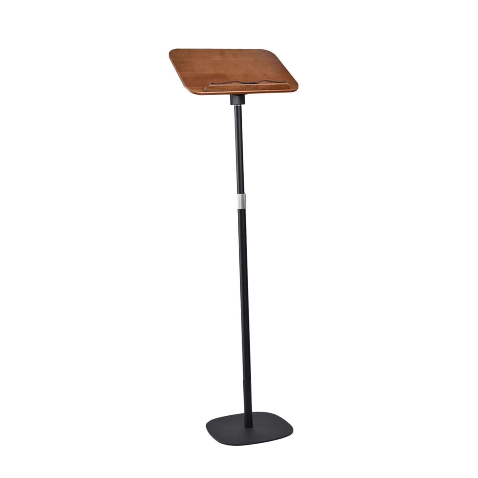 Générique Pupitre de Lecture réglable avec Pinces à Pages, Base Robuste pour Livres, partitions et Recettes, Hauteur 50-130 cm, idéal pour étudier et pour la Maison