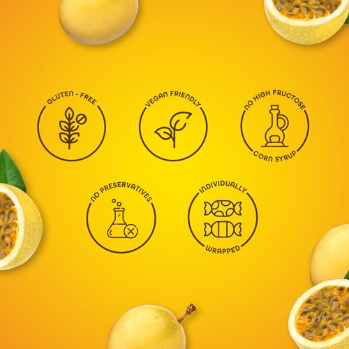 Bon Bon Bum Colombina Lollipops Passion Fruit 24 units/Bon Bon Bum De Maracuya by COLOMBINA S.A.