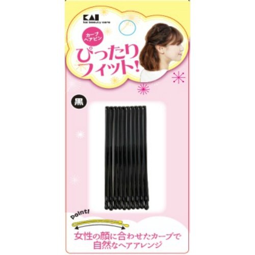 KQ3123 カーブヘアピン 黒 KQ3123 カーブヘアピン 黒